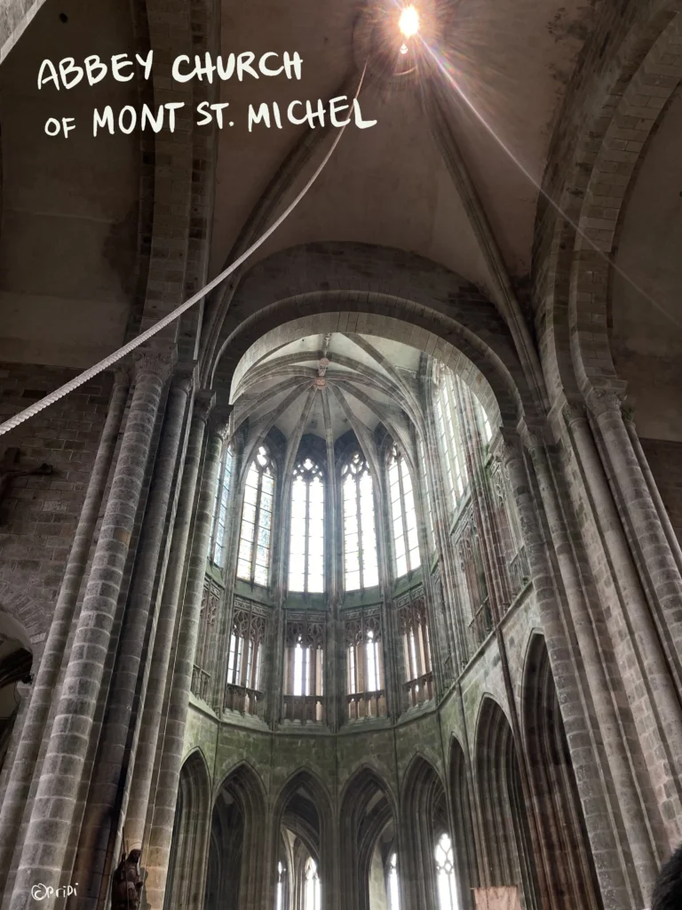 Abbey church of mont st michel