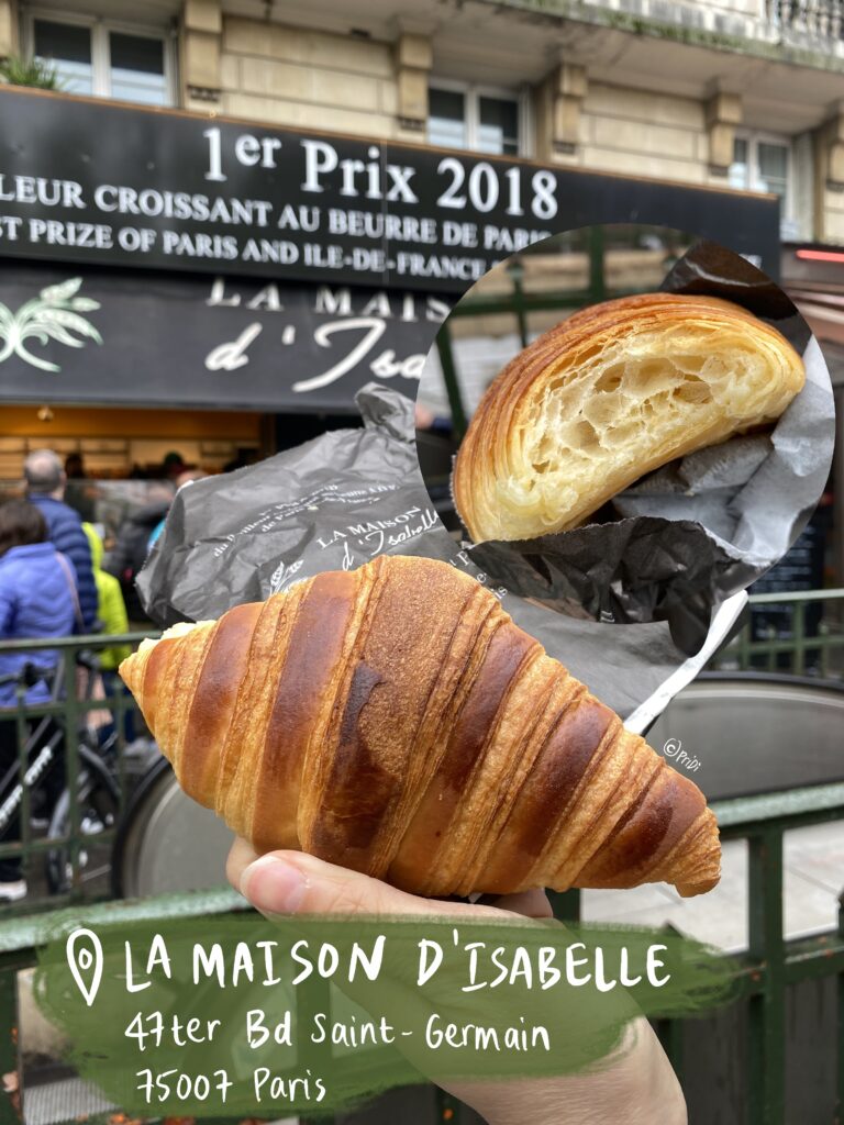 AMAZEBALLS croissant from La maison d'Isabelle in Saint Germain