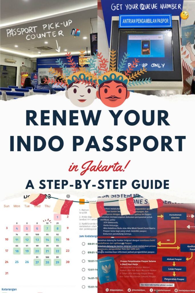 Pinterest thumbnail of Indonesian passport renewal process