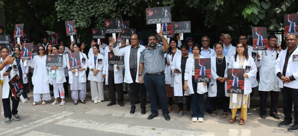 doctor protest for moumita debnath case