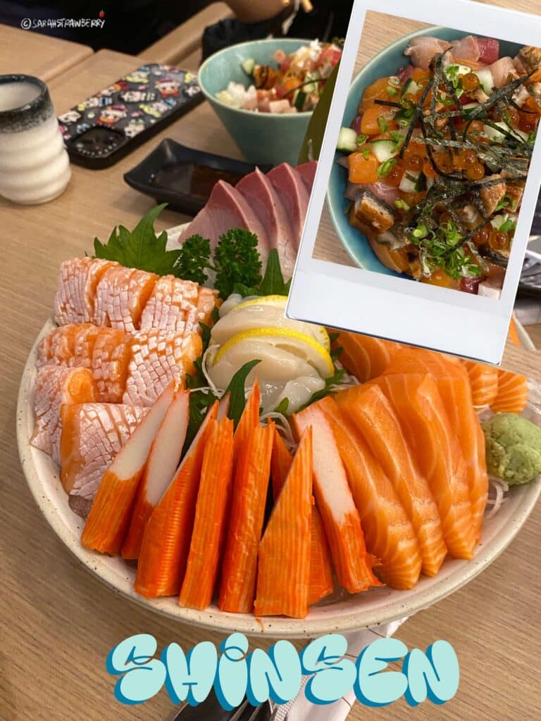 Sashimi platter - bangkok girls trip