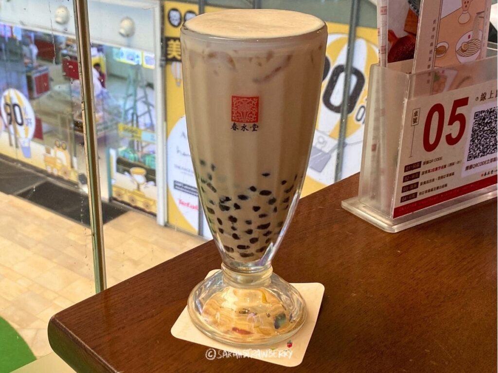 chun shui tang original bubble tea