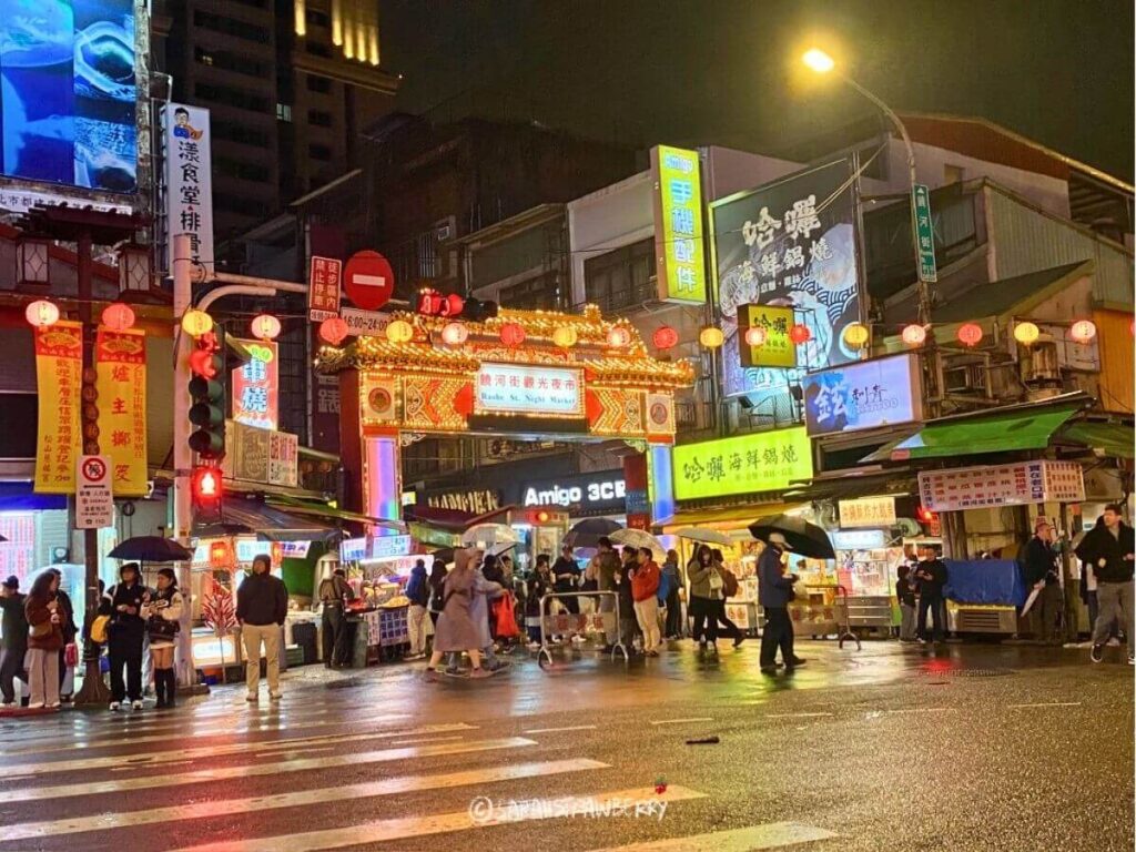 Rao He Market in Taiwan