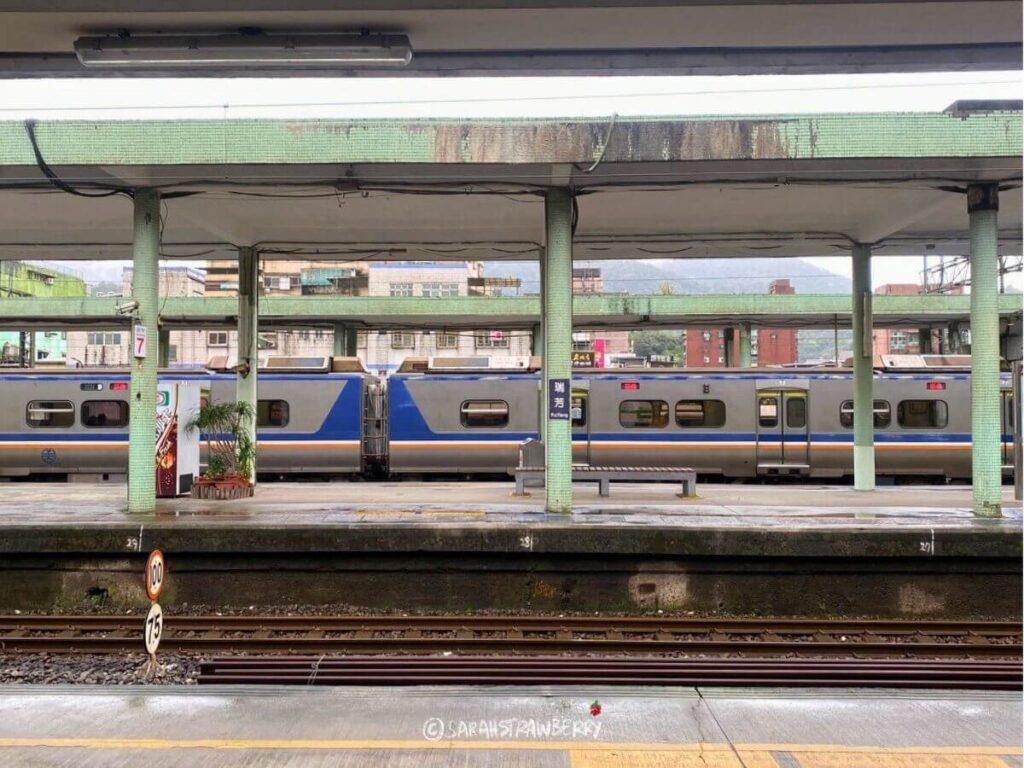 Interior of Ruifang station, Taiwan