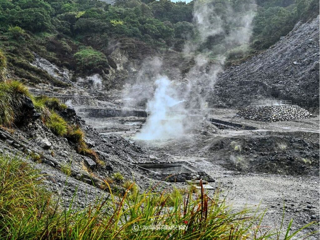 Yangmingshan volcanic area