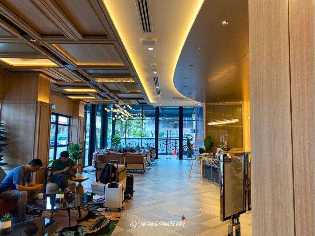 Lobby of Citadines Connect Cecil Hotel