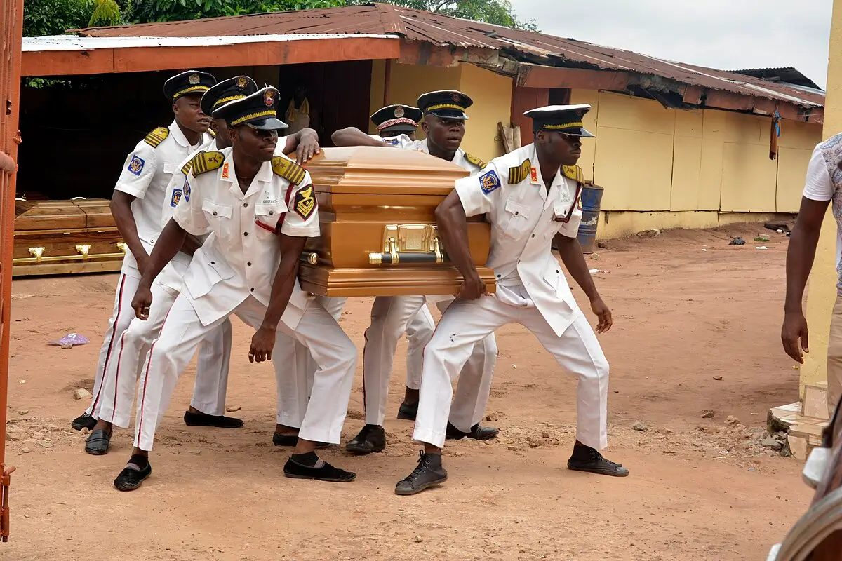 coffin dance ghana