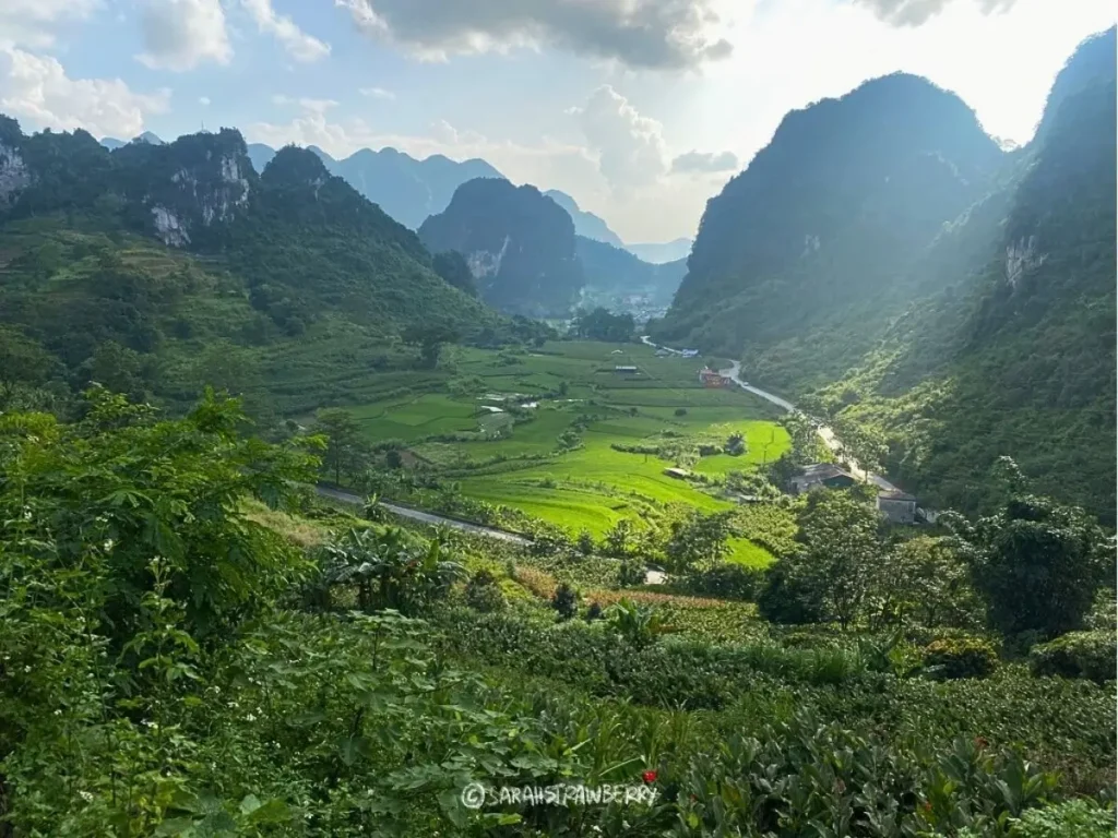 Cao Bang loop's wonderful view!