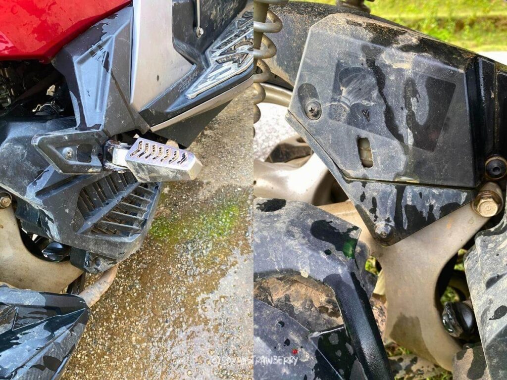 Engine leaking coolant