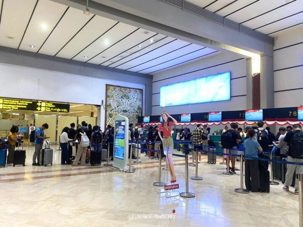 Vietjet queue in CGK
